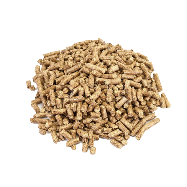 wood pellets product photo